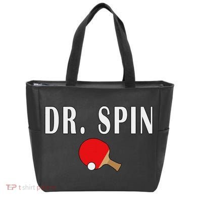 Dr. Spin Ping Pong Table Tennis Tote Bag