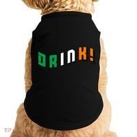 Drink St Patricks' Day Doggie Tank thumb 0