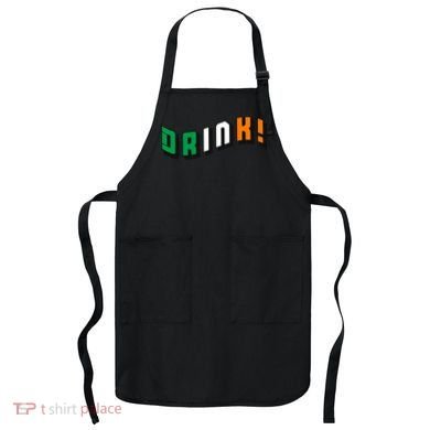 Drink St Patricks' Day Apron