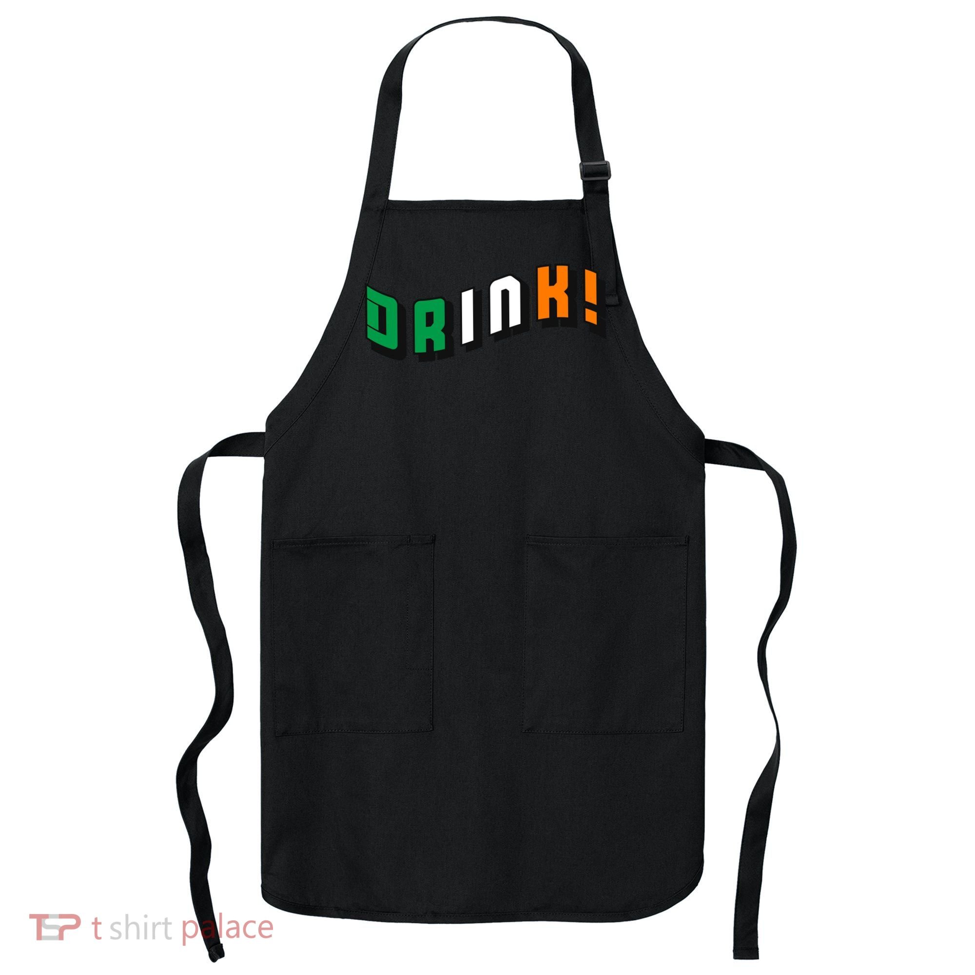 Drink St Patricks' Day Apron