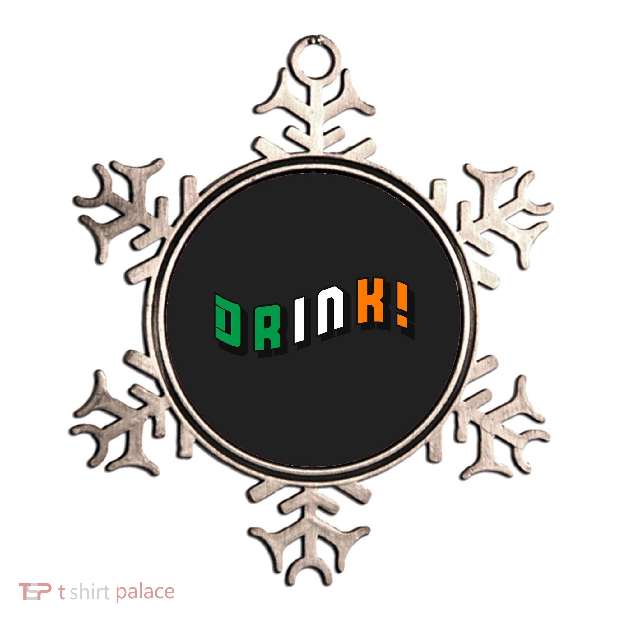 Drink St Patricks' Day Ornament