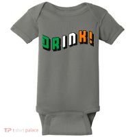 Drink St Patricks' Day Baby Bodysuit thumb 0