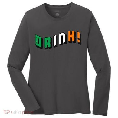 Drink St Patricks' Day Women's Long Sleeve Shirt