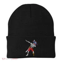 Dabbing Skeleton Pirate Halloween Funny Gift Beanie thumb 0