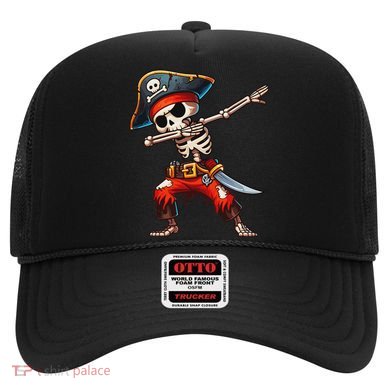 Dabbing Skeleton Pirate Halloween Pirate Hat