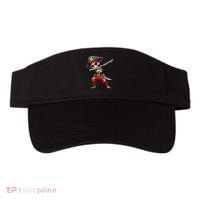 Dabbing Skeleton Pirate Halloween Pirate Visor thumb 0