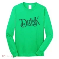 Drink St Patricks Day Festive Long Sleeve Shirt thumb 0