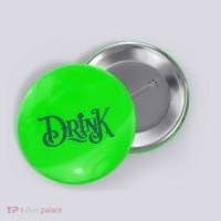 Drink St Patricks Day Festive Button thumb 0
