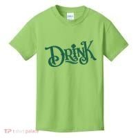 Drink St Patricks Day Festive Kids T-Shirt thumb 0