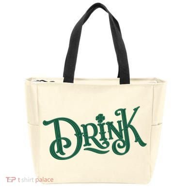 Drink St Patricks Day Festive Tote Bag