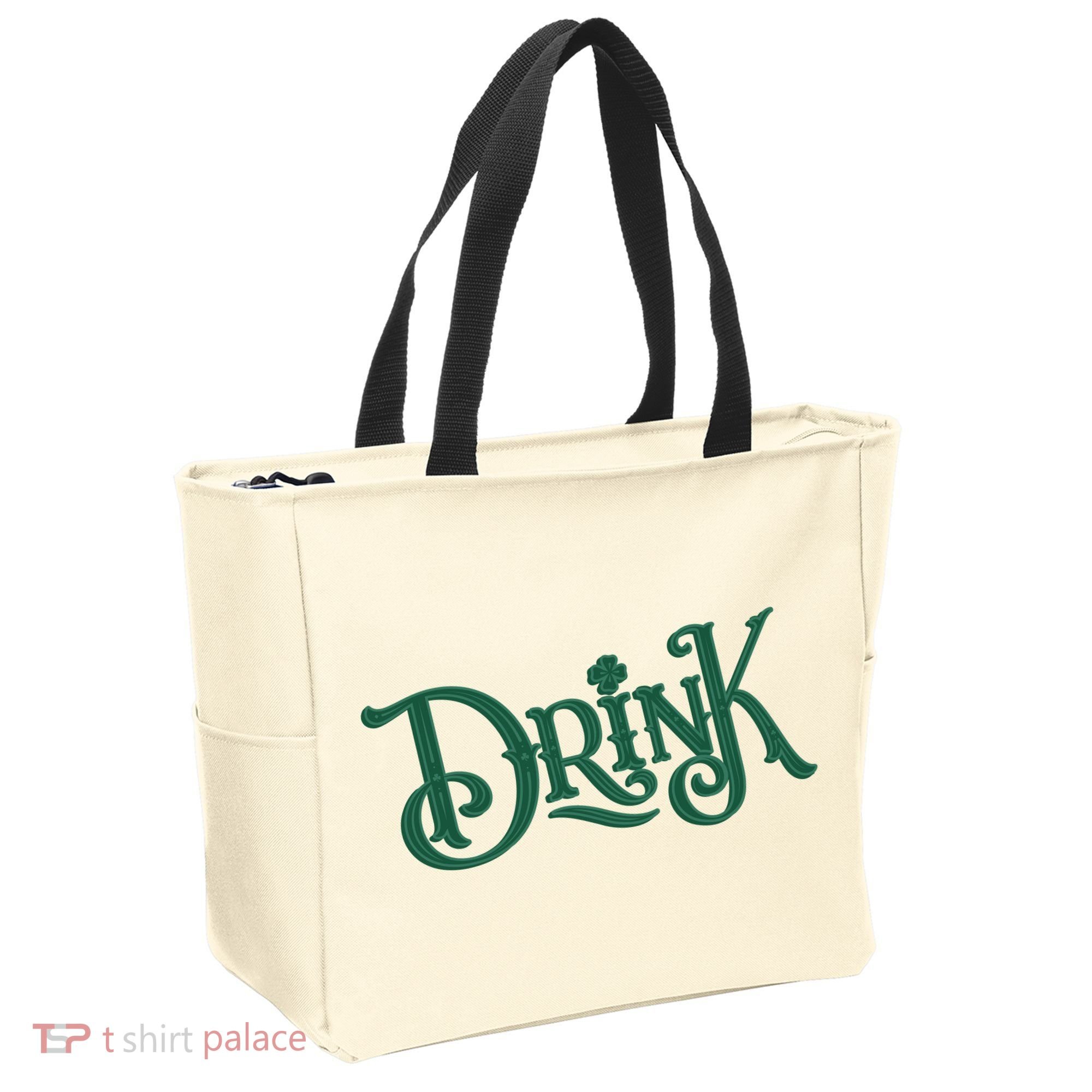 Drink St Patricks Day Festive Tote Bag