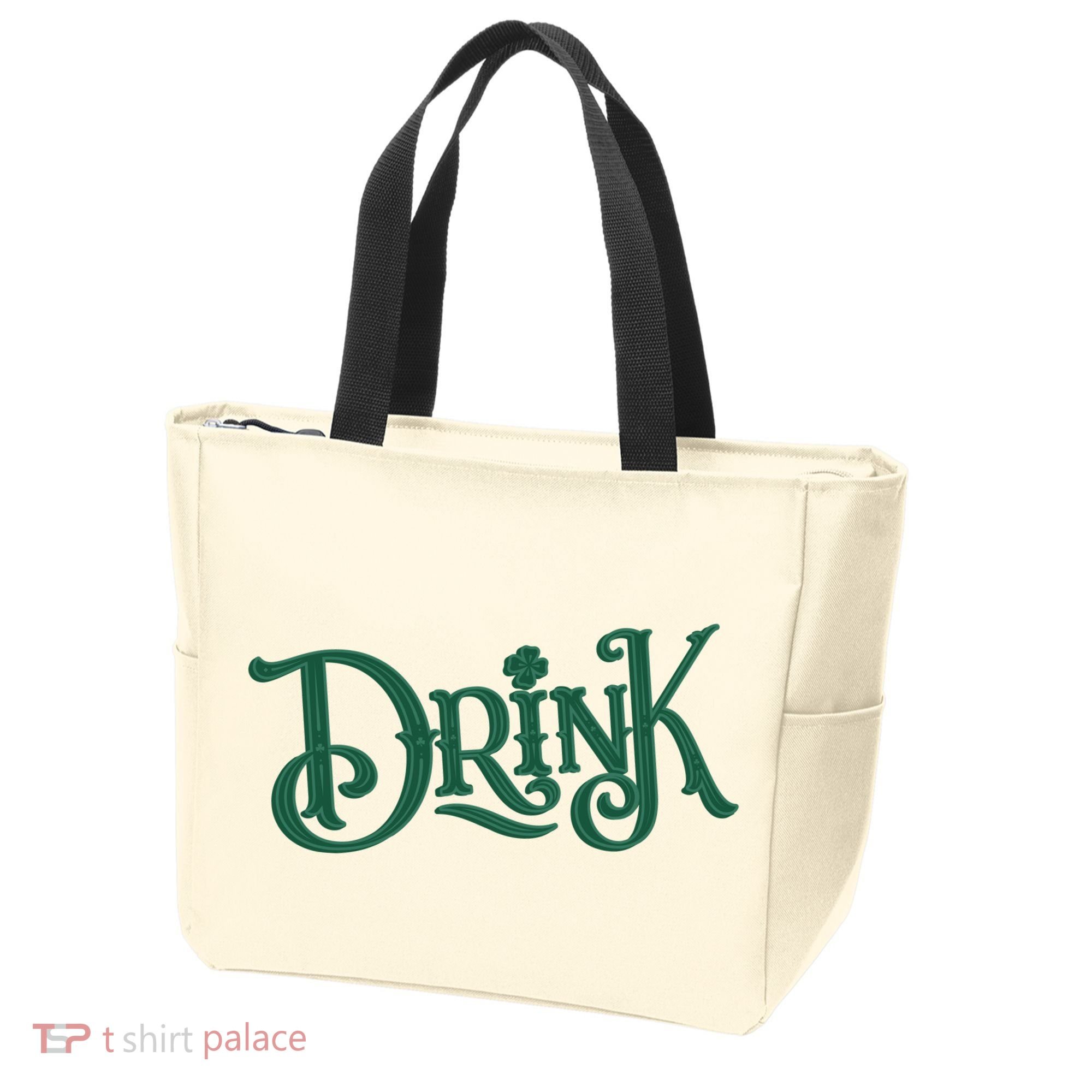 Drink St Patricks Day Festive Tote Bag