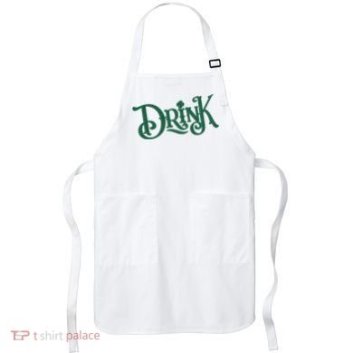Drink St Patricks Day Festive Apron