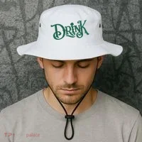 Drink St Patricks Day Festive Bucket Hat thumb 2