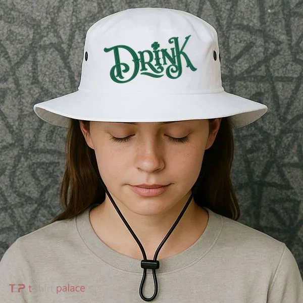 Drink St Patricks Day Festive Bucket Hat