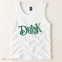 Drink St Patricks Day Festive Tank Top thumb 2