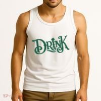Drink St Patricks Day Festive Tank Top thumb 3