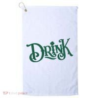 Drink St Patricks Day Festive Golf Towel thumb 0