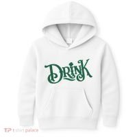 Drink St Patricks Day Festive Kids Hoodie thumb 0