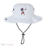 Dabbing Skeleton Pirate Baseball Ball Halloween Costume Bucket Hat thumb 0