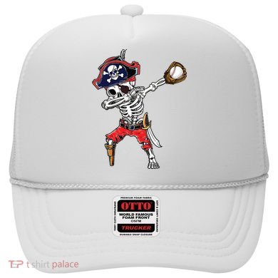 Dabbing Skeleton Pirate Baseball Ball Halloween Costume Hat