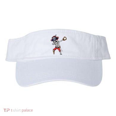 Dabbing Skeleton Pirate Baseball Ball Halloween Costume Visor