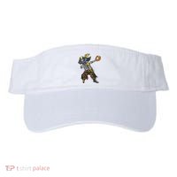 Dabbing Skeleton Pirate Baseball Lover Halloween Costume Visor thumb 0