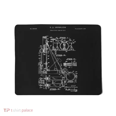 Drum Set Patent Percussion Mousepad