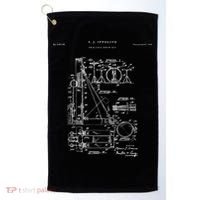 Drum Set Patent Percussion Golf Towel thumb 0