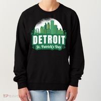 Detroit St Patricks Day Women's Sweatshirt thumb 0