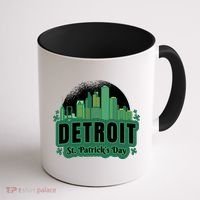 Detroit St Patricks Day Coffee Mug thumb 1
