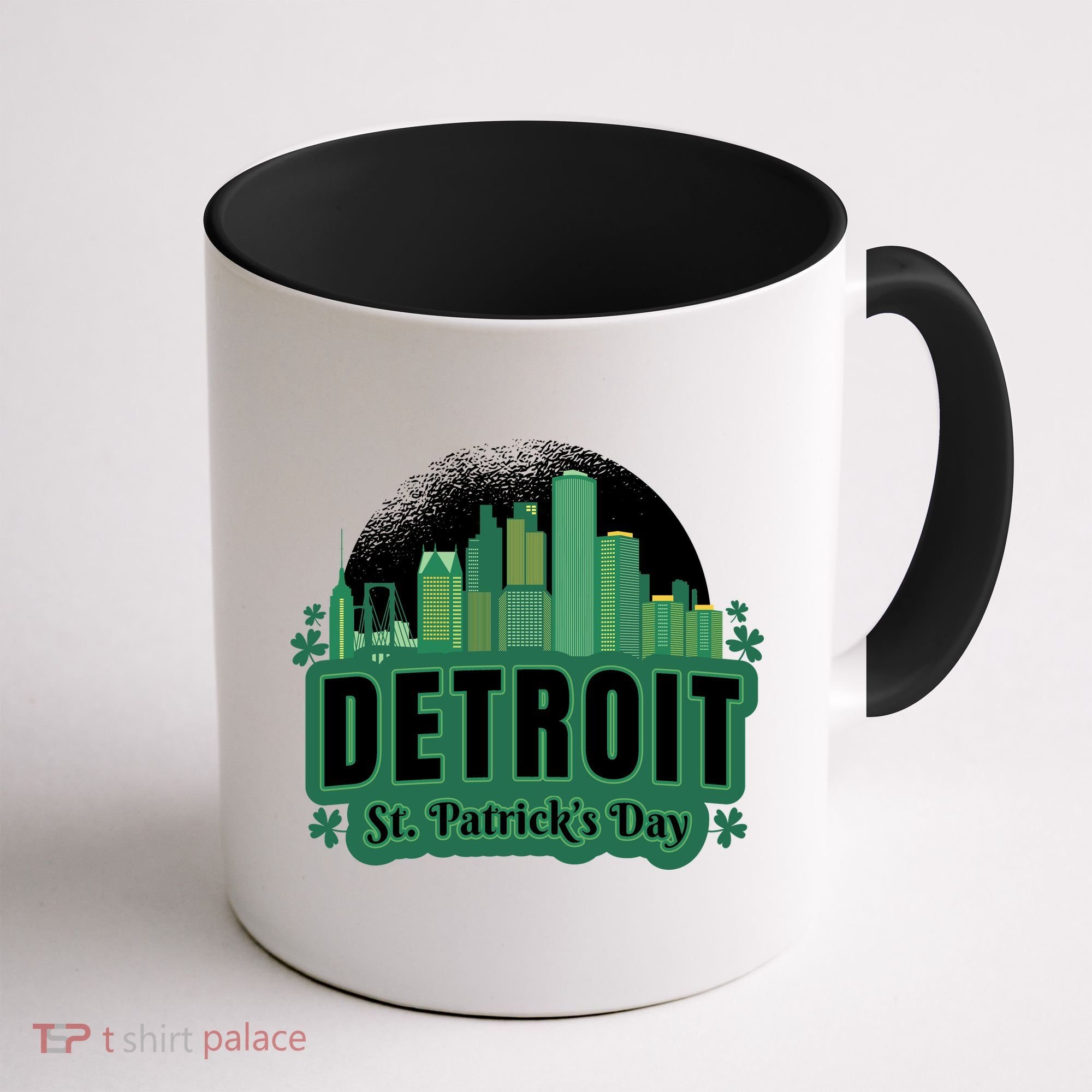 Detroit St Patricks Day Coffee Mug