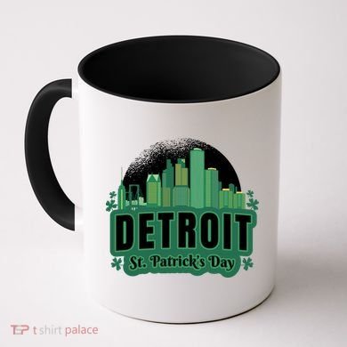 Detroit St Patricks Day Coffee Mug
