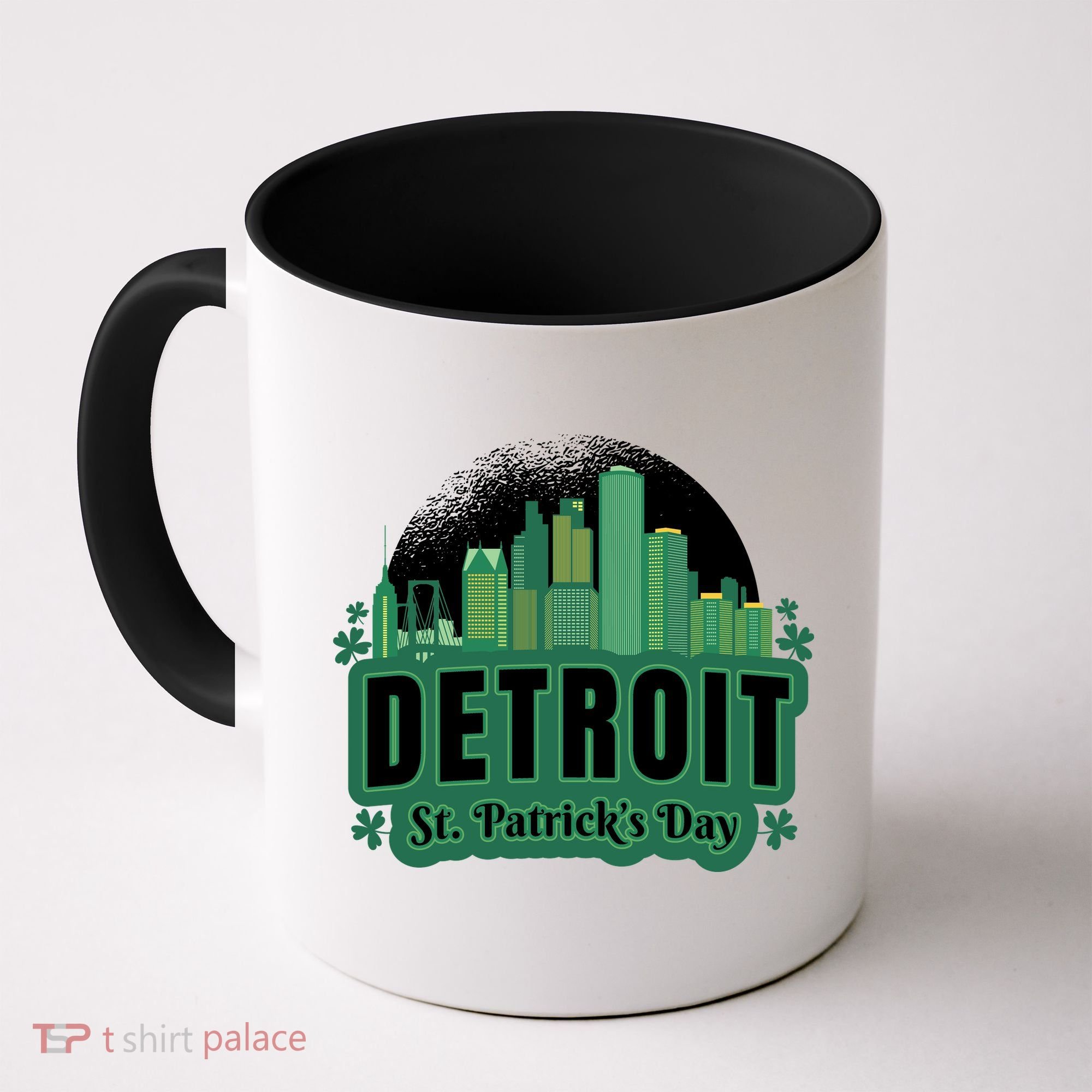 Detroit St Patricks Day Coffee Mug