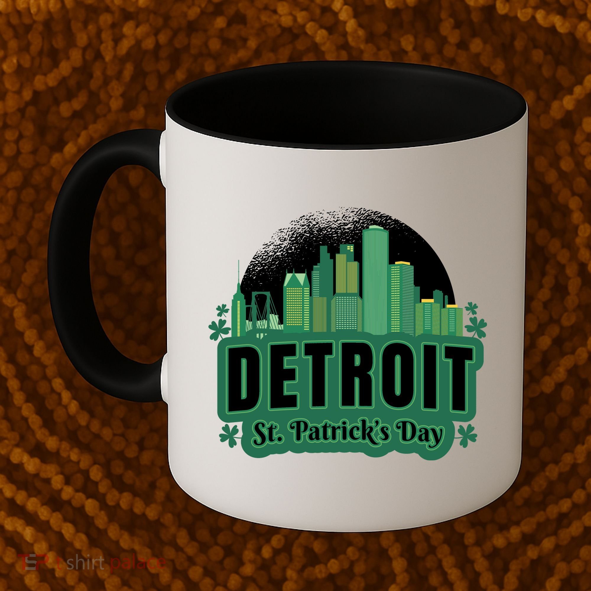 Detroit St Patricks Day Coffee Mug