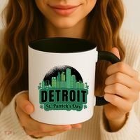 Detroit St Patricks Day Coffee Mug thumb 3