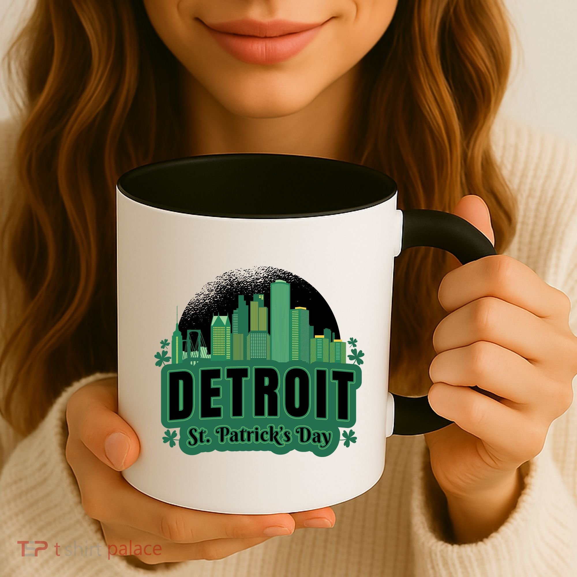 Detroit St Patricks Day Coffee Mug