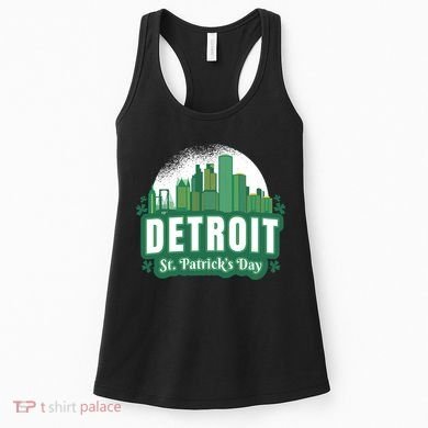 Detroit St Patricks Day Women's Tank Top