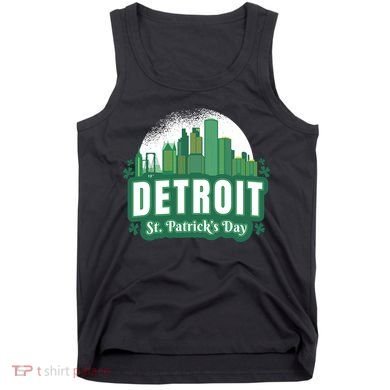 Detroit St Patricks Day Tank Top