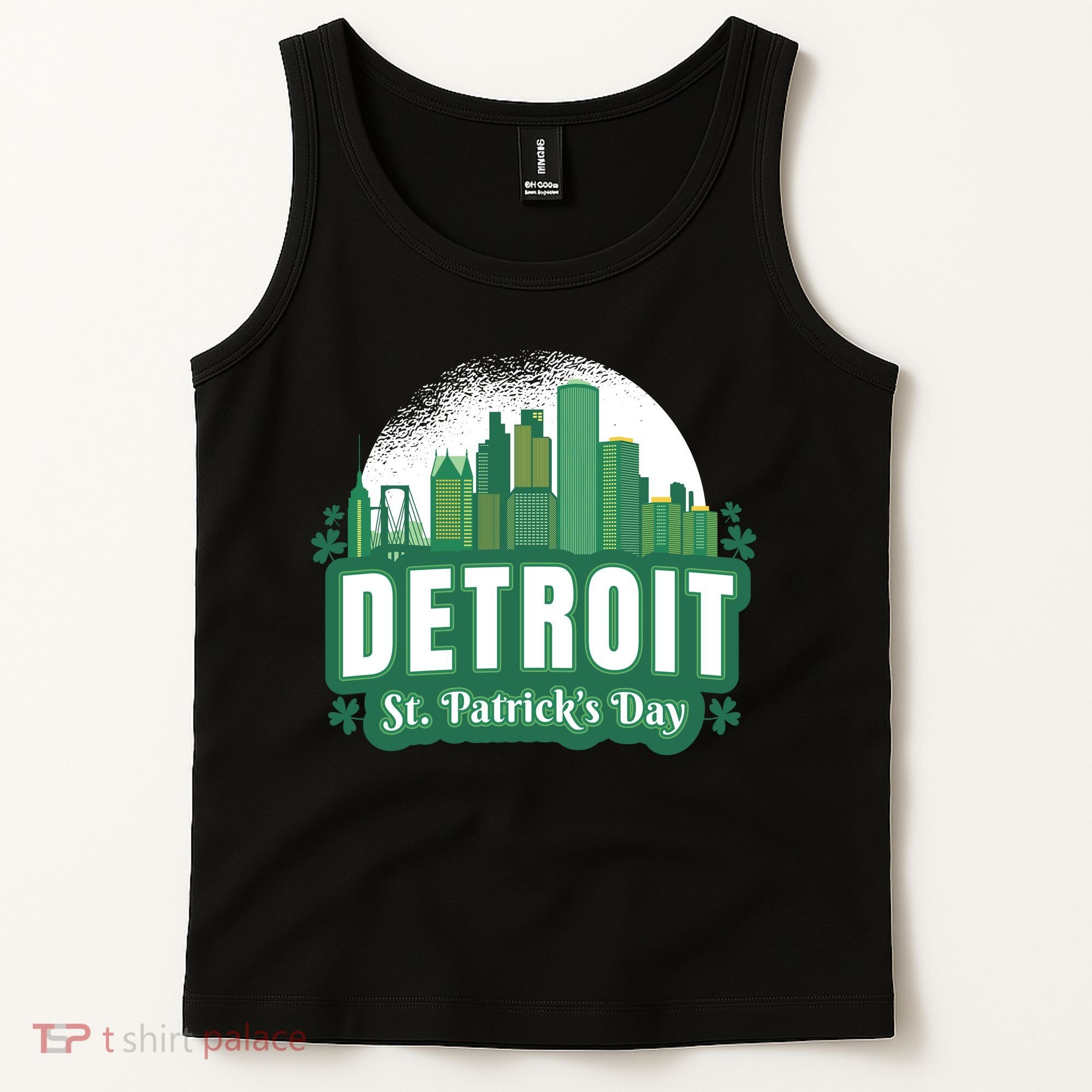 Detroit St Patricks Day Tank Top