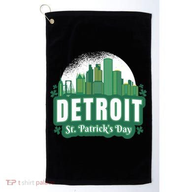 Detroit St Patricks Day Golf Towel