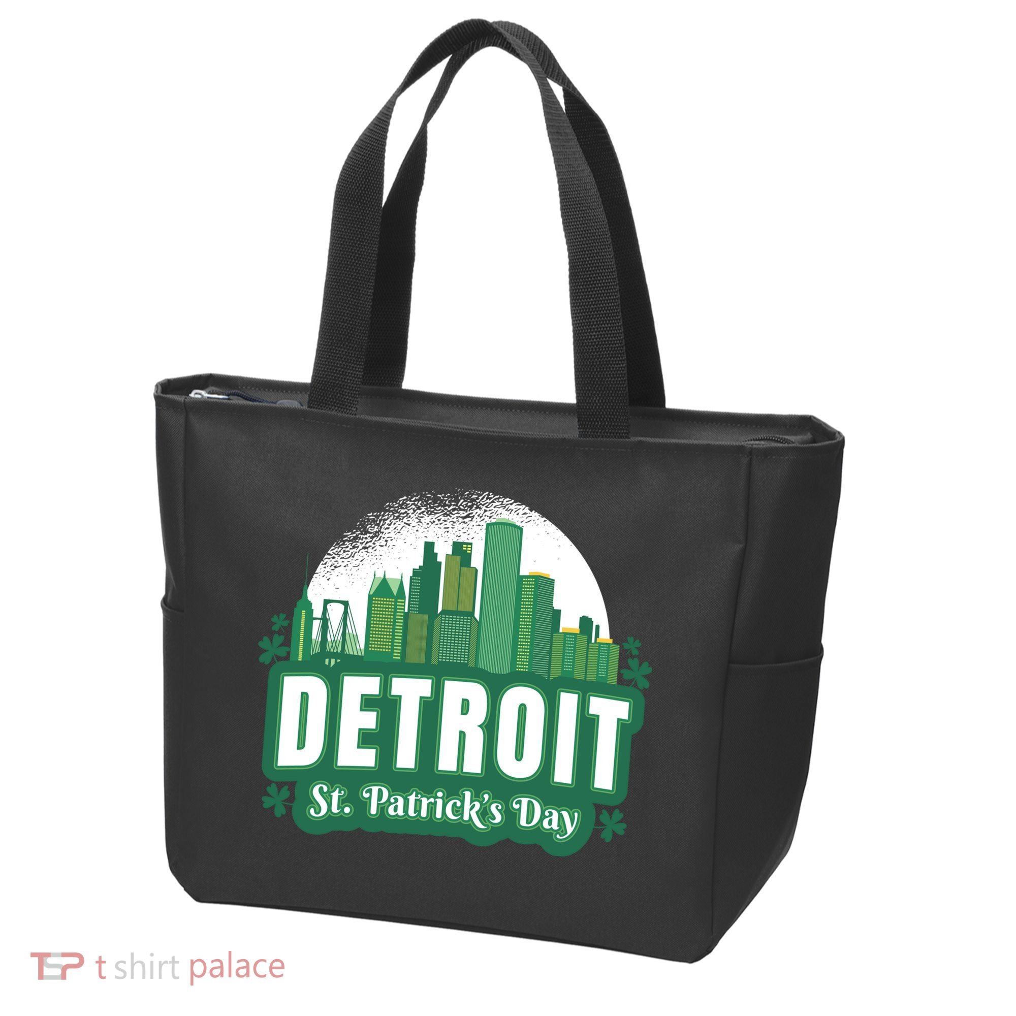 Detroit St Patricks Day Tote Bag