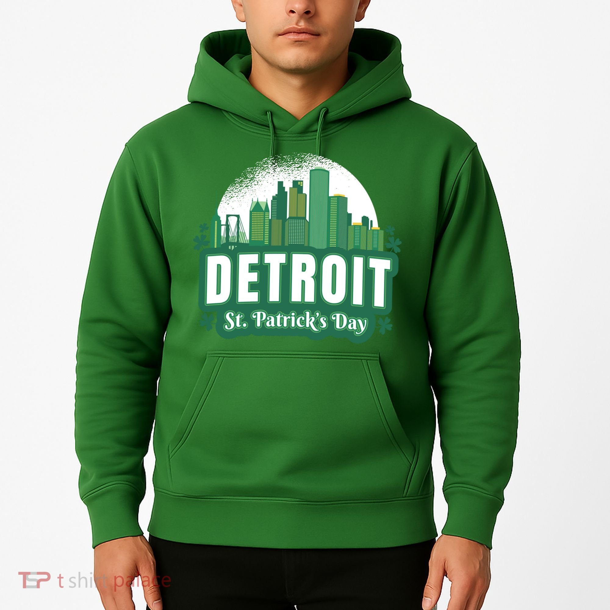 Detroit St Patricks Day Hoodie