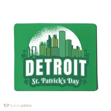 Detroit St Patricks Day Mousepad