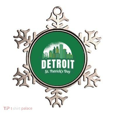 Detroit St Patricks Day Ornament