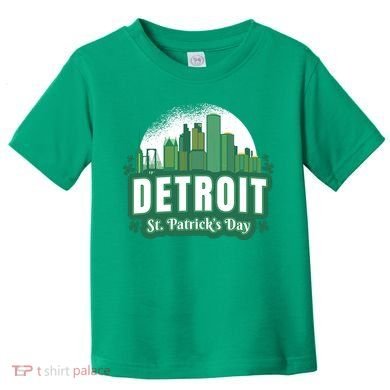 Detroit St Patricks Day Toddler T-Shirt