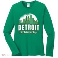 Detroit St Patricks Day Women's Long Sleeve Shirt thumb 0