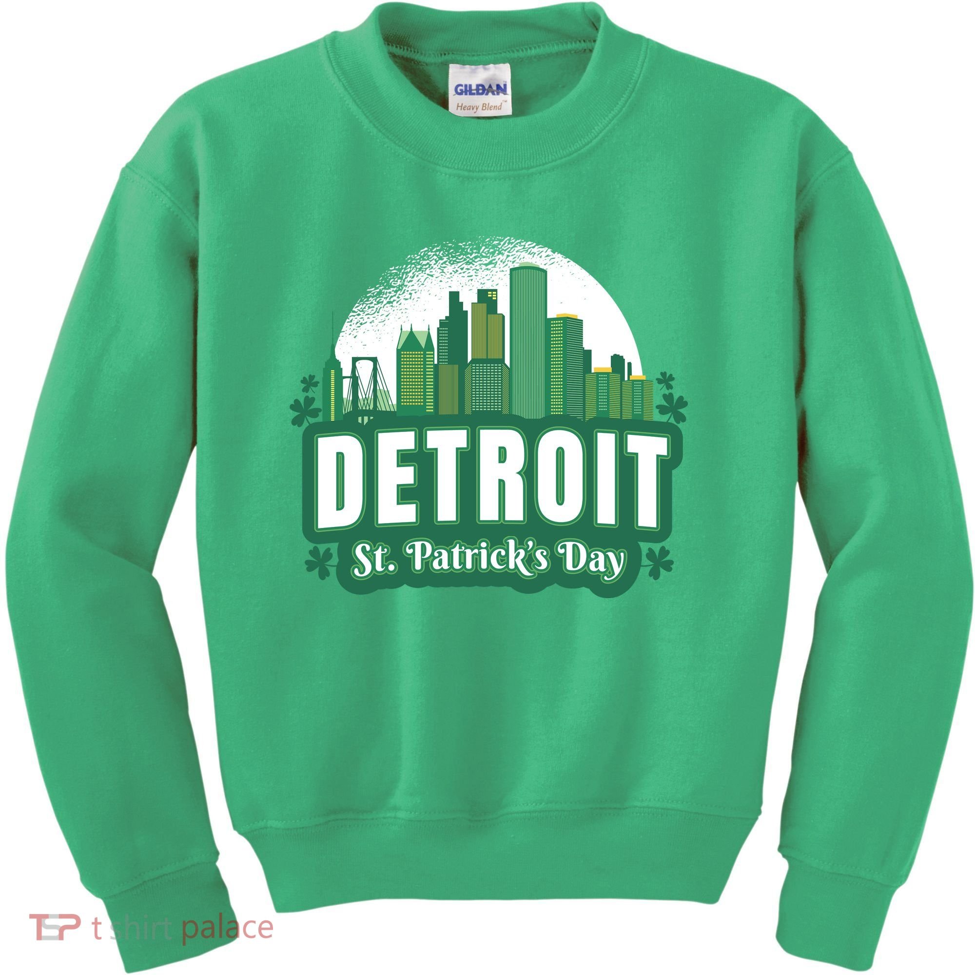 Detroit St Patricks Day Kids Sweatshirt