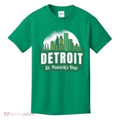 Detroit St Patricks Day Kids T-Shirt