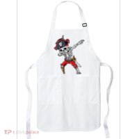 Dabbing Skeleton Pirate Halloween Apron thumb 0